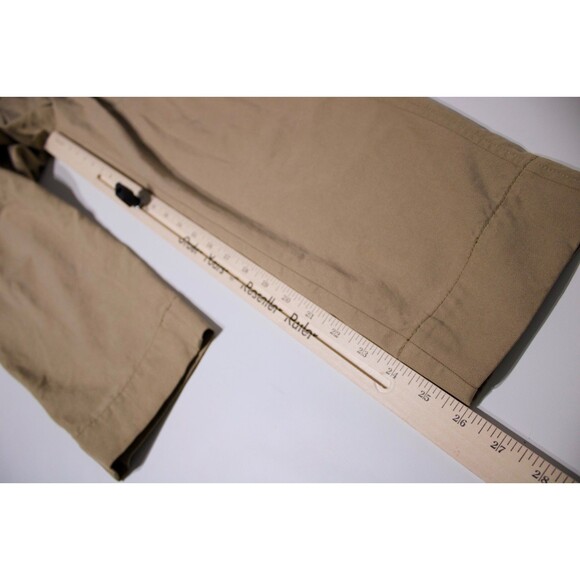 Everlane High Waist Pleated Taper Ankle Pants Trousers Khaki Beige Women Size 2 - Picture 11 of 12